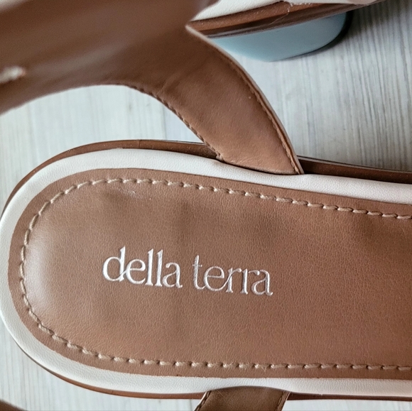 Beautiful Cora Vegan Block Heel Square Toe Sandals - Picture 8 of 12